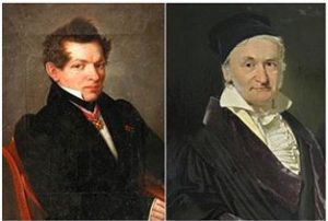 N. Lobachevski (1792-1856)) y K. F. Gauss (1777-1855)