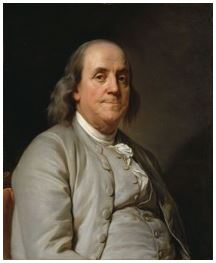 Benjamin Franklin en 1778.